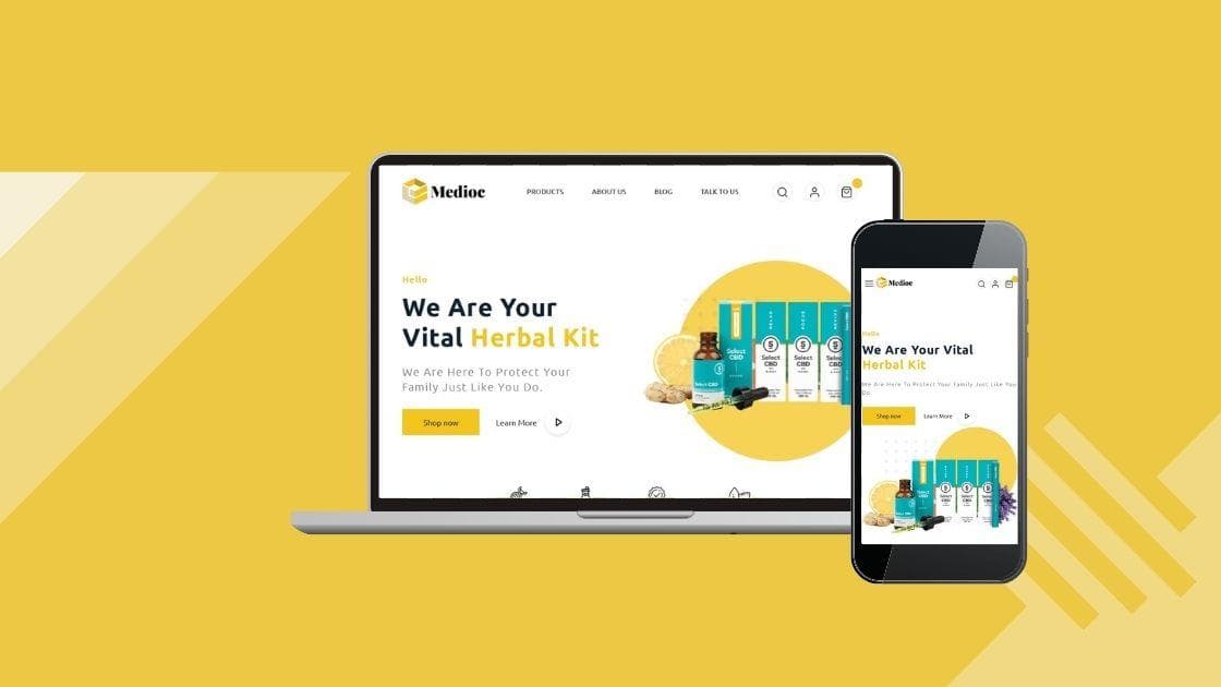 Medioc - Herbal E-commerce